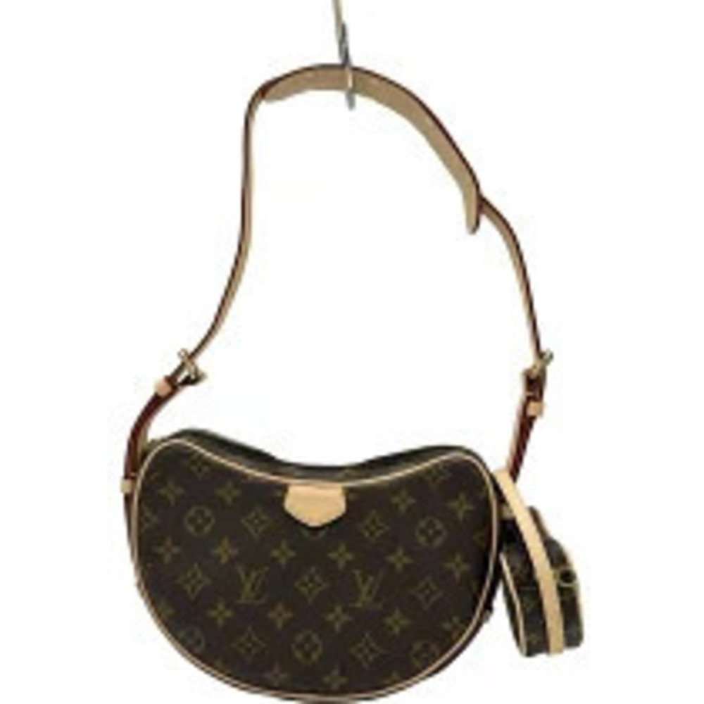 Louis Vuitton Croissant Shoulder Bag Brown Monogram